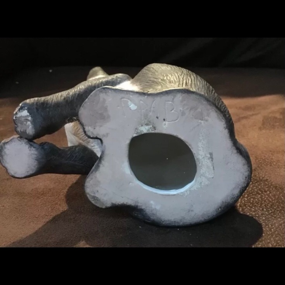 Big Siamese Blue Eyes “RMB” Homemade Figurine - Picture 6 of 6